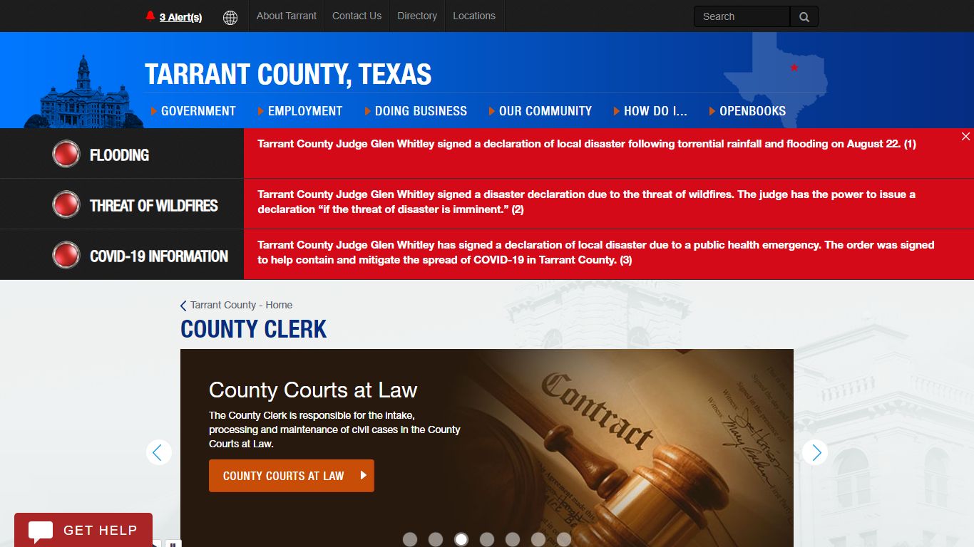 County Clerk - Tarrant County TX